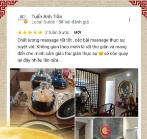 Khách hàng hài lòng với dịch vụ thư giãn và chăm sóc tại HerSpa.