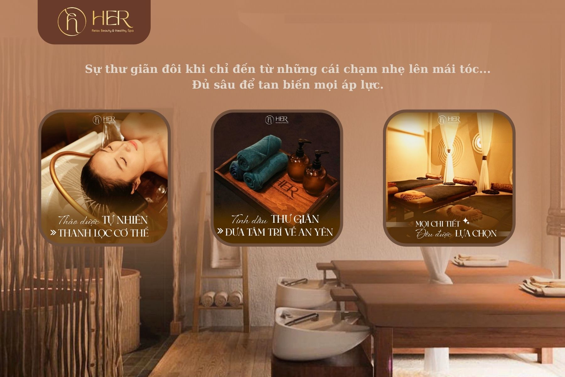 Gội đầu dưỡng sinh thảo dược mang lại cảm giác thư giãn tự nhiên và an toàn.