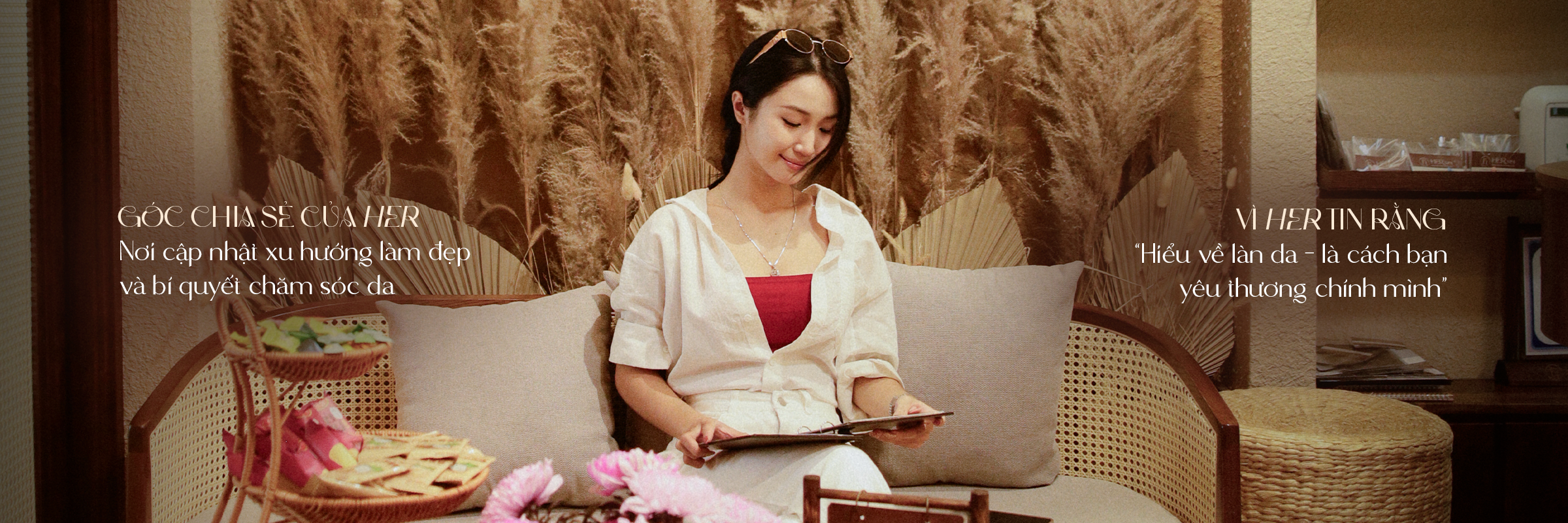 Khách hàng hài lòng với dịch vụ chăm sóc tại HerSpa Phan Thiết.