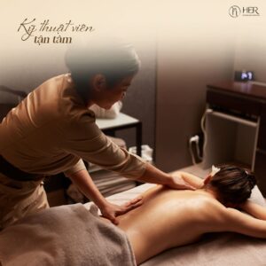 Kỹ thuật viên spa HerSpa Phan Thiết giàu kinh nghiệm.