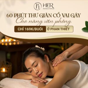 Massage thư giãn ở các vùng cổ - vai -gáy