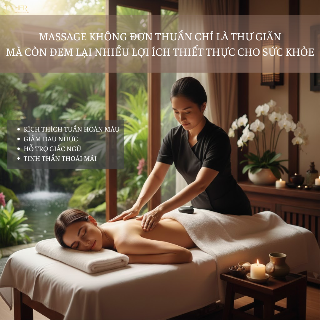 Thư giãn từng phút giây cùng HerSpa Massage Phan Thiết.