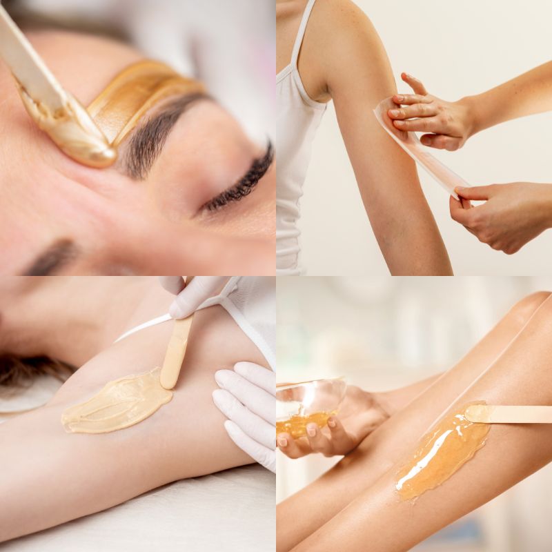 Waxing giúp da sạch sẽ và sáng hơn rõ rệt.